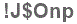 The text to enter in the texbox below is: !J$Onp