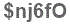 The text to enter in the texbox below is: $nj6fO