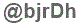 The text to enter in the texbox below is: @bjrDh