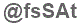The text to enter in the texbox below is: @fsSAt