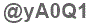 The text to enter in the texbox below is: @yA0Q1