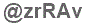 The text to enter in the texbox below is: @zrRAv