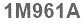 The text to enter in the texbox below is: 1M961A