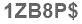 The text to enter in the texbox below is: 1ZB8P$