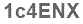 The text to enter in the texbox below is: 1c4ENX