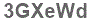 The text to enter in the texbox below is: 3GXeWd