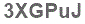 The text to enter in the texbox below is: 3XGPuJ
