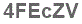 The text to enter in the texbox below is: 4FEcZV