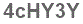 The text to enter in the texbox below is: 4cHY3Y
