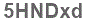 The text to enter in the texbox below is: 5HNDxd