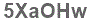 The text to enter in the texbox below is: 5XaOHw