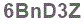 The text to enter in the texbox below is: 6BnD3Z