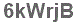 The text to enter in the texbox below is: 6kWrjB