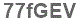 The text to enter in the texbox below is: 77fGEV