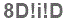 The text to enter in the texbox below is: 8D!i!D