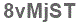 The text to enter in the texbox below is: 8vMjST