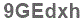 The text to enter in the texbox below is: 9GEdxh