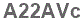 The text to enter in the texbox below is: A22AVc