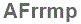 The text to enter in the texbox below is: AFrrmp