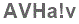 The text to enter in the texbox below is: AVHa!v