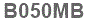 The text to enter in the texbox below is: B050MB