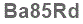 The text to enter in the texbox below is: Ba85Rd