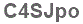 The text to enter in the texbox below is: C4SJpo