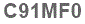 The text to enter in the texbox below is: C91MF0