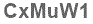 The text to enter in the texbox below is: CxMuW1