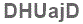 The text to enter in the texbox below is: DHUajD