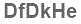 The text to enter in the texbox below is: DfDkHe