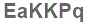 The text to enter in the texbox below is: EaKKPq
