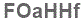 The text to enter in the texbox below is: FOaHHf