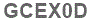 The text to enter in the texbox below is: GCEX0D