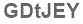The text to enter in the texbox below is: GDtJEY