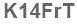 The text to enter in the texbox below is: K14FrT