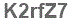 The text to enter in the texbox below is: K2rfZ7