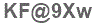 The text to enter in the texbox below is: KF@9Xw