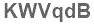 The text to enter in the texbox below is: KWVqdB