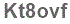 The text to enter in the texbox below is: Kt8ovf