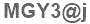 The text to enter in the texbox below is: MGY3@j