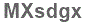 The text to enter in the texbox below is: MXsdgx