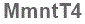 The text to enter in the texbox below is: MmntT4