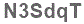 The text to enter in the texbox below is: N3SdqT