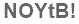 The text to enter in the texbox below is: NOYtB!