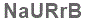 The text to enter in the texbox below is: NaURrB