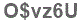The text to enter in the texbox below is: O$vz6U
