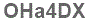 The text to enter in the texbox below is: OHa4DX