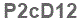 The text to enter in the texbox below is: P2cD12
