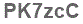 The text to enter in the texbox below is: PK7zcC